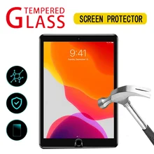 for iPad 10.2 inches 2020 Tempered Glass Apple New iPad 8th 7th Gen 2019 Screen Protector HD 9H Protective Film