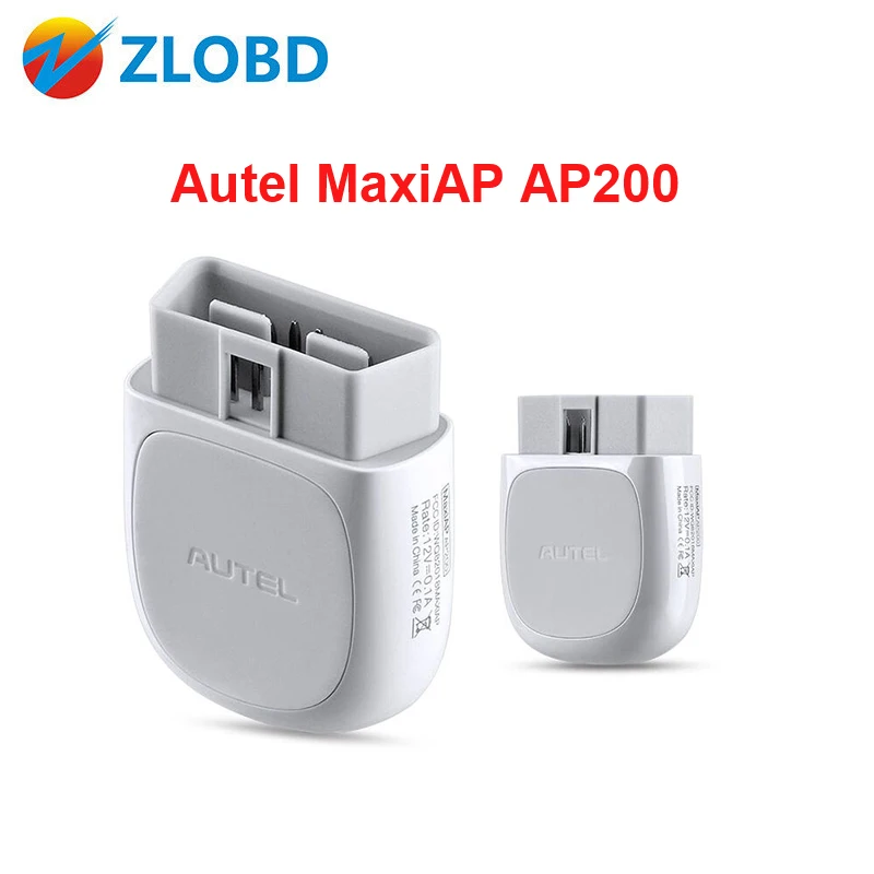 Autel MaxiAP AP200 Bluetooth OBD2 считыватель кода с полной системой диагностики AutoVIN TPMS IMMO сервис для DIYers упрощенная версия