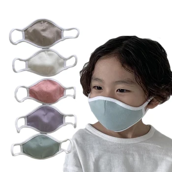 

Child Adult Cotton Mouth Mask Anti Dust Pollution Washable Pm2.5 Face Mask Reusable Windproof Effortless Breathable