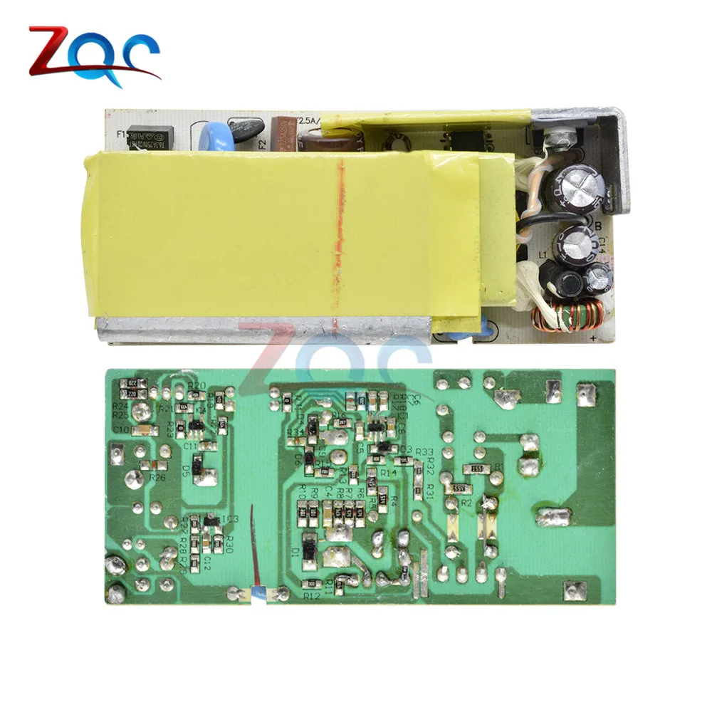 240 мА AC DC V to 12V 5A Импульсный блок питания ЖК дисплей переключатель неизолированная