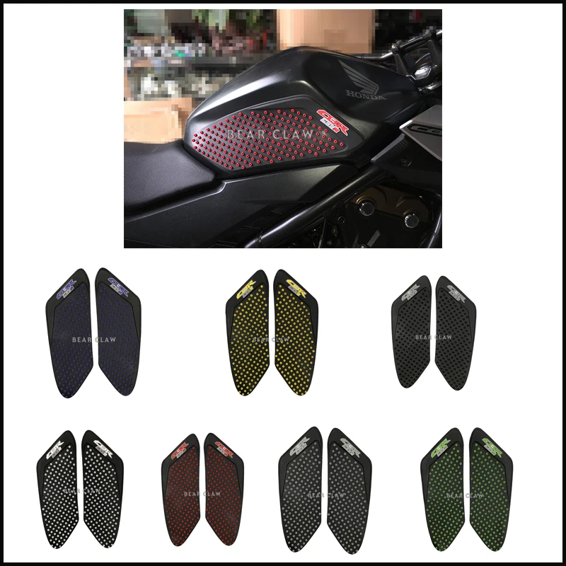 

For HONDA CBR500R 2012-2016 Motorcycle Tank Pad Protector Sticker Decal Gas Knee Grip Tank Traction Pad Side