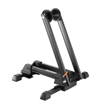 

Alston Alloy Foldable Bike Stand, Bike Floor Parking/Rack Wheel Holder Fit 20"-29"