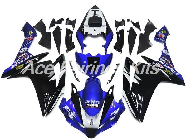 4 бесплатные подарки ABS Полный Танк обтекатель, пригодный для Yamaha YZF1000 R1 2007 2008 07 08 YZF R1 кузов на заказ обтекатели комплект BR