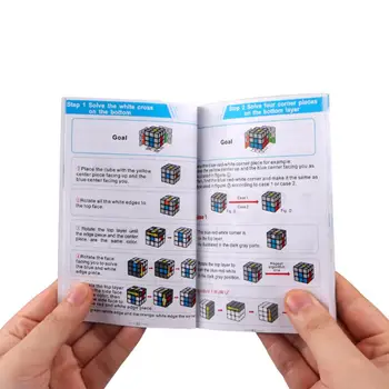 

2019 New Arrive Magic Cube Getting Started Tutorial Magic Cube Formula Tutorial Book
