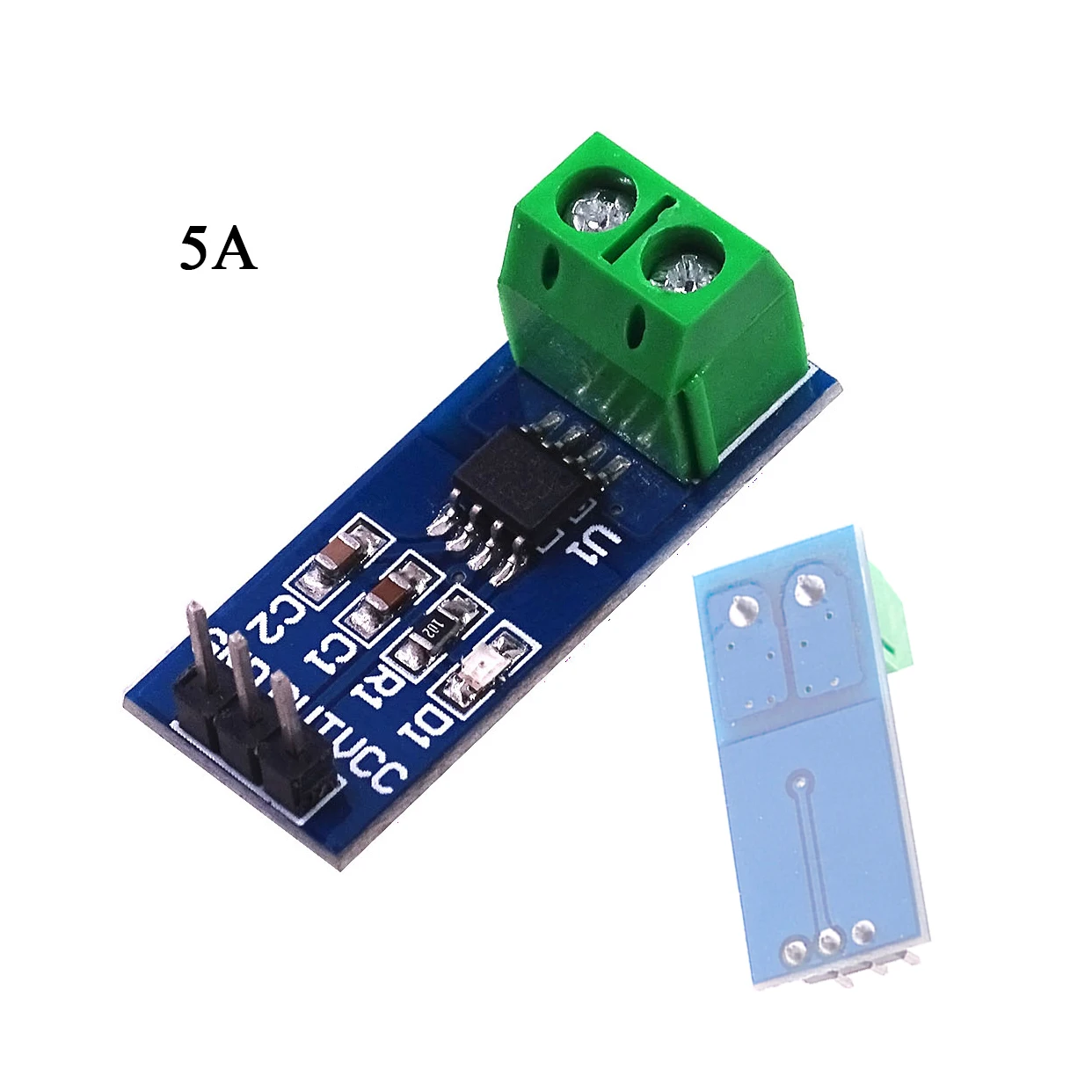ACS712 5A 20A 30A диапазон зал Текущий сенсор модуль ACS712 модуль для Arduino - Цвет: ACS712-5A