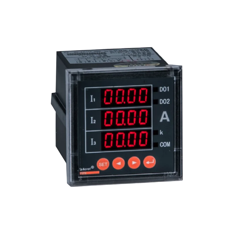 

3 phase digital panel meter ampere meter with RS485 modbus 4-20mA analog output PZ72-AI3