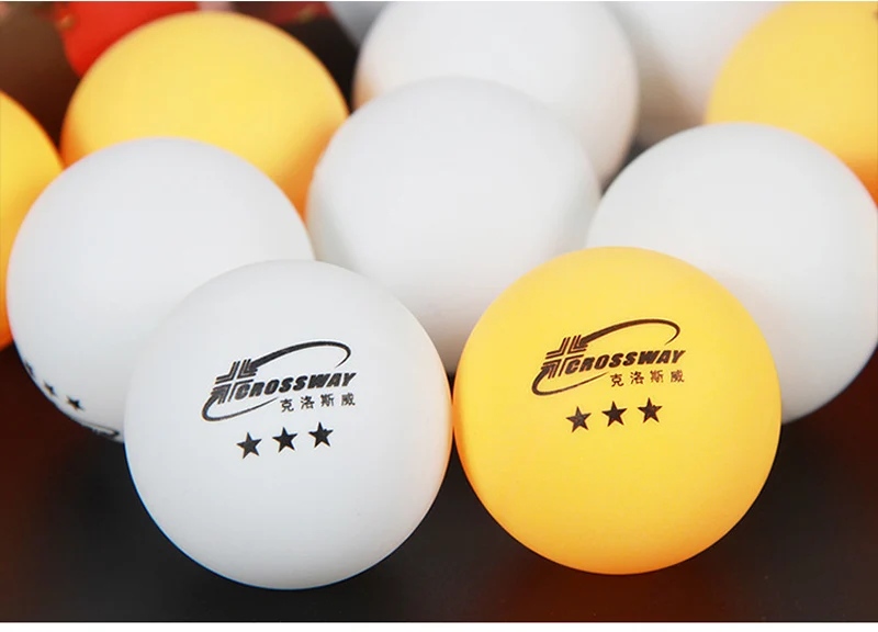 6 шт./упак. 3 звезды 40 мм 2,7 г мячи для настольного тенниса мячик для пинг-понга белый оранжевый Pingpong мяч любительский продвинутый тренировочный мяч