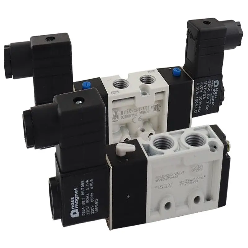 

MVSC серия соленоид клапан MVSC-220-4E1/DC24V/AC220V двухпозиционный пятипозиционный заднего хода