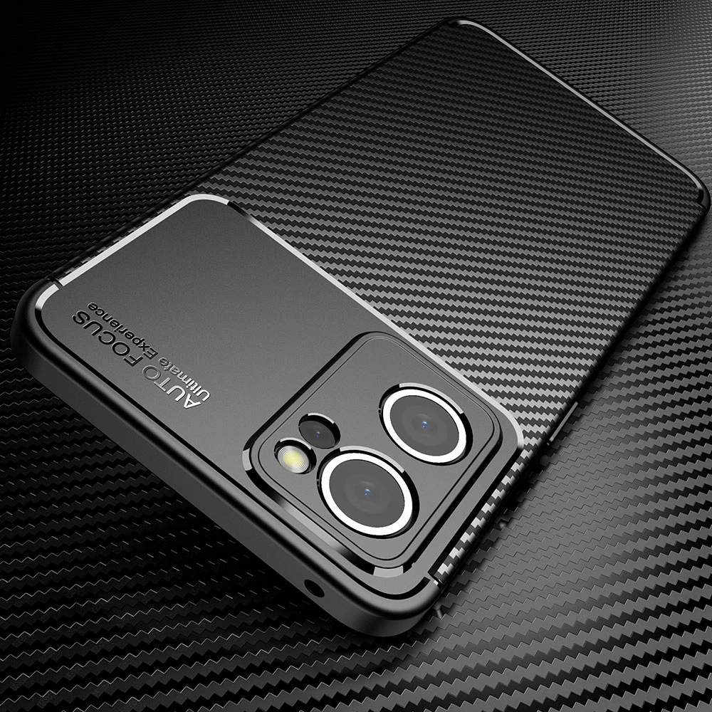 Matte Carbon Fiber Phone Cover For OPPO Reno7 Pro 7Pro Reno 7 5G opo orro Reno7Pro Cases Bumper Shockproof Shell Coque Fundas a cases for oppo phones