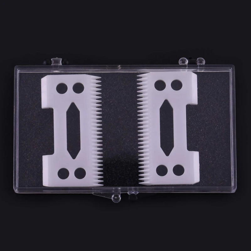  New 50Pcs 28 Teeth Zirconia Ceramic Clipper Blade for Wahl Senior Clipper