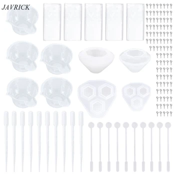 

1Set Crystal Epoxy Resin Mold Diamond Jewelry Casting Mould Handmade DIY Crafts