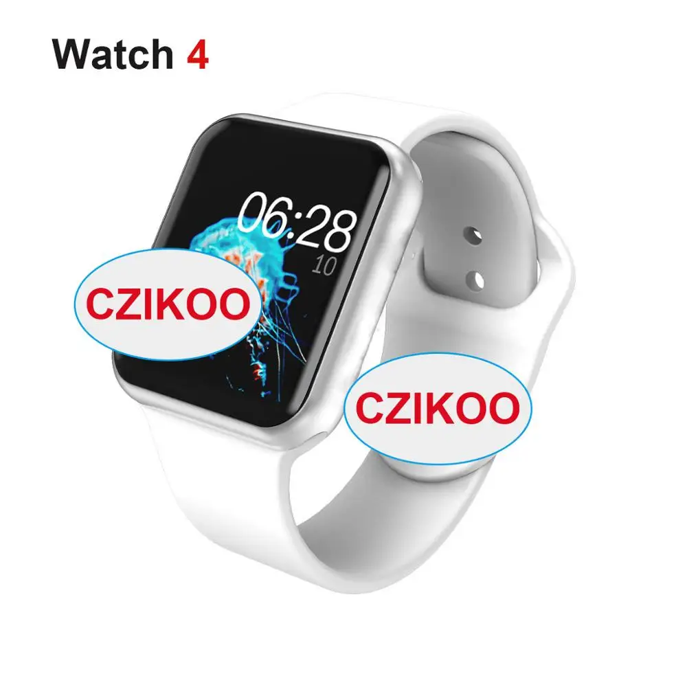 

44mm Bluetooth Smart Watch Series 4 Heartrate Pedometor smartwatch 1:1 case for ios apple iPhone & Android Samsung phone
