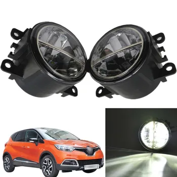 

Car Exterior Accessories H11 LED Fog Lamps Front Bumper Auxiliary Passing Lights For Renault Captur 2013-2017