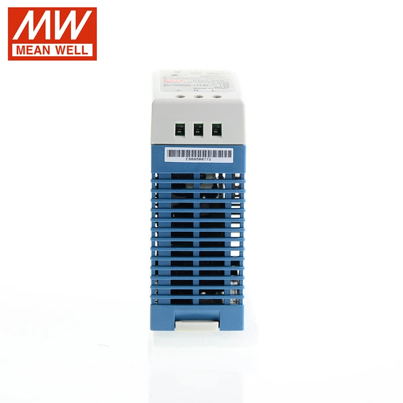 Бренд MEAN WELL представляет DRC-40B переключение Питание 40 Вт 24~ 30V 110 V/220 В переменного тока до 27,6 V DC 0.95A DIN Rail Батарея Зарядное устройство с UPS Функция