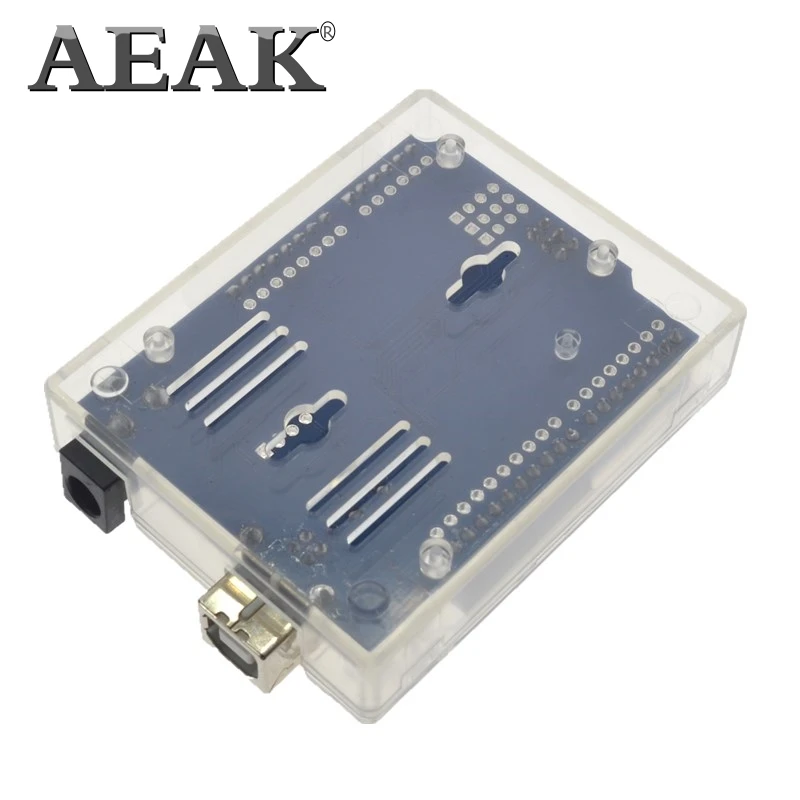 Прозрачный чехол AEAK для Arduino UNO R3 MEGA328P (не входит в комплект R3)|shell box|shell arduinouno r3 |