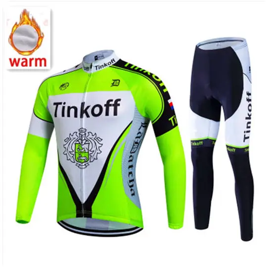 cycling jersey set17 Зимний шерстяной костюм для велоспорта, мужской костюм для велоспорта, уличная спортивная одежда для горного велосипеда, одежда для велоспорта, Мужская Флисовая одежда с длинным рукавом - Цвет: cycling jersey set17