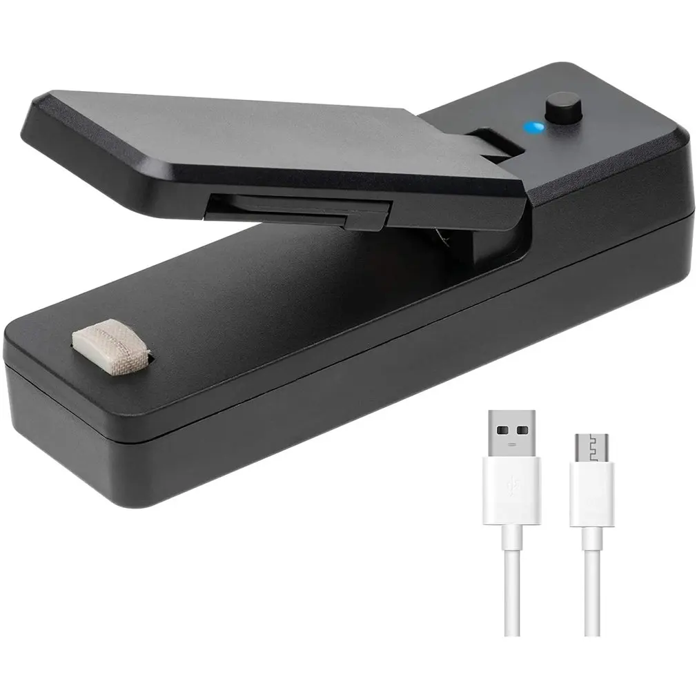 USB зарядка Бытовая пластиковая упаковочная машина для закусок | техника