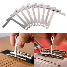 

9Pcs/Set Stainless Steel Guitar Understring Radius Gauge Builder Luthier Tool