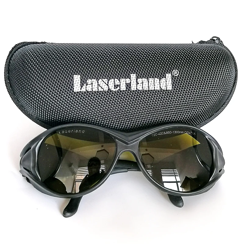Лазерная защита/защитные очки f 980nm 1064nm IR Infrared /YAG лазер T5 2|lazer switch|glasses flashlightglasses bamboo
