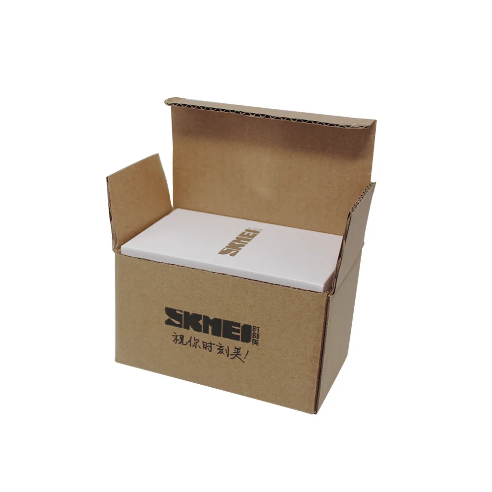 Skmei Genuine Original Iron Box Kraft Box Exquisite White Box Packaging Watch Battery Accessories