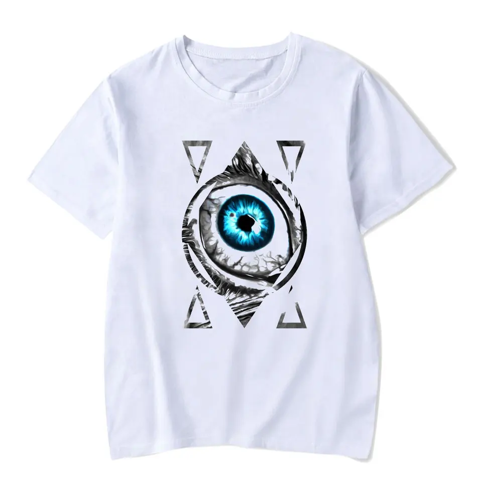 Blue Eye женские футболки для женщин летние Harajuku Дизайн короткий рукав повседневные