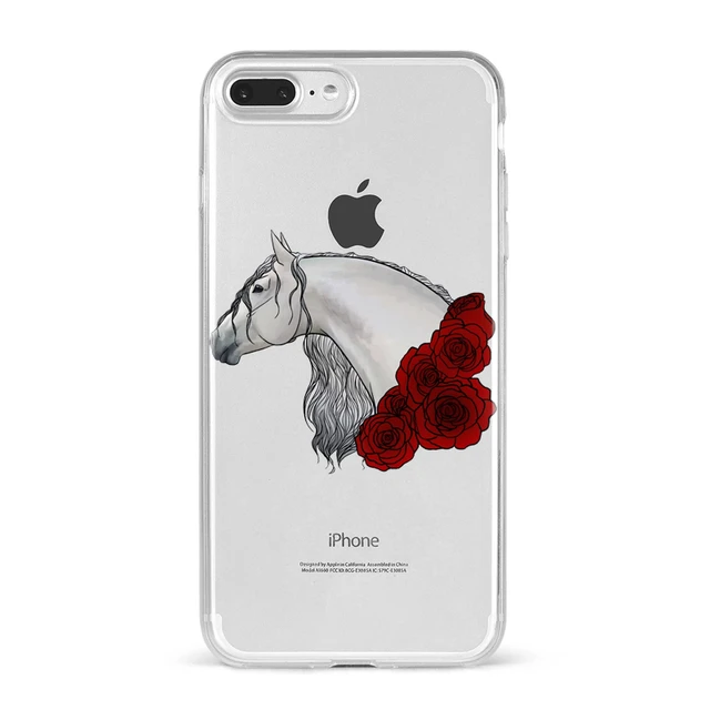 Capa telefone personalizada pintura arte jogo cavalo para iPhone Samsung  Google etc