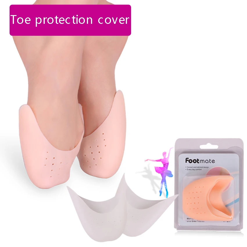 

Silicone Gel Toe Soft Ballet Pointe Dance Shoes Pads Foot Care Protector High Heels Toe Pads Gel Orthopedic Massager