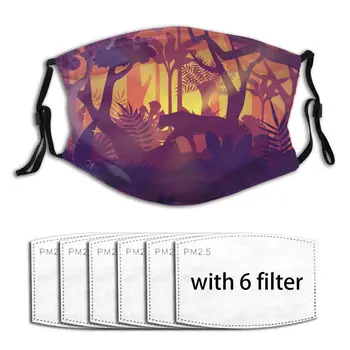 

A High Quality Horizontal Tropical Rainforest Windproof Anti Haze 2020 Summer Face Masks PM2.5 Filter Protector Dust Haze Male