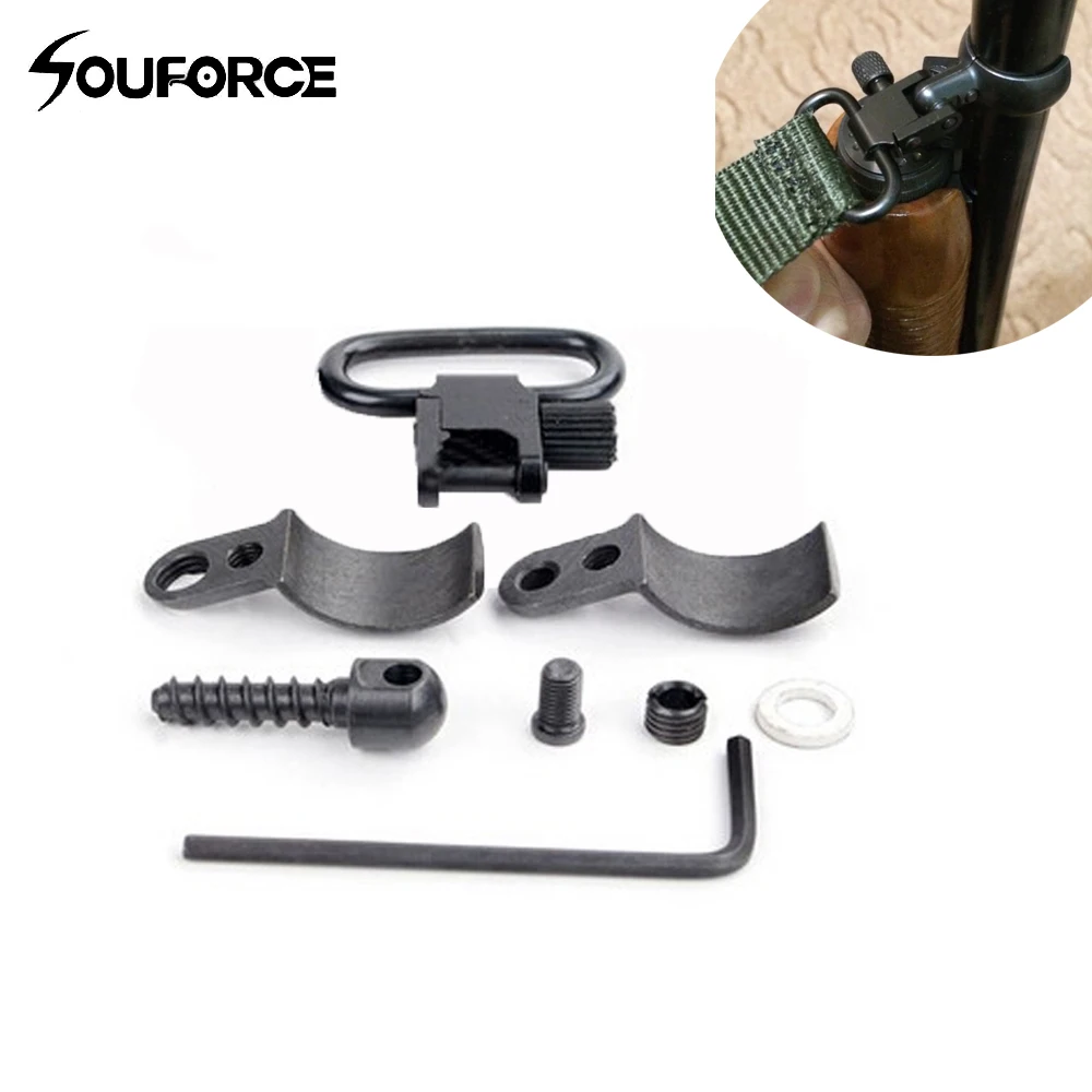 Древесный винт Quick Detach Swivels 1/4 2 для 1 &quotSlings. 1/4&quot . &quotболтовое крепление охоты на