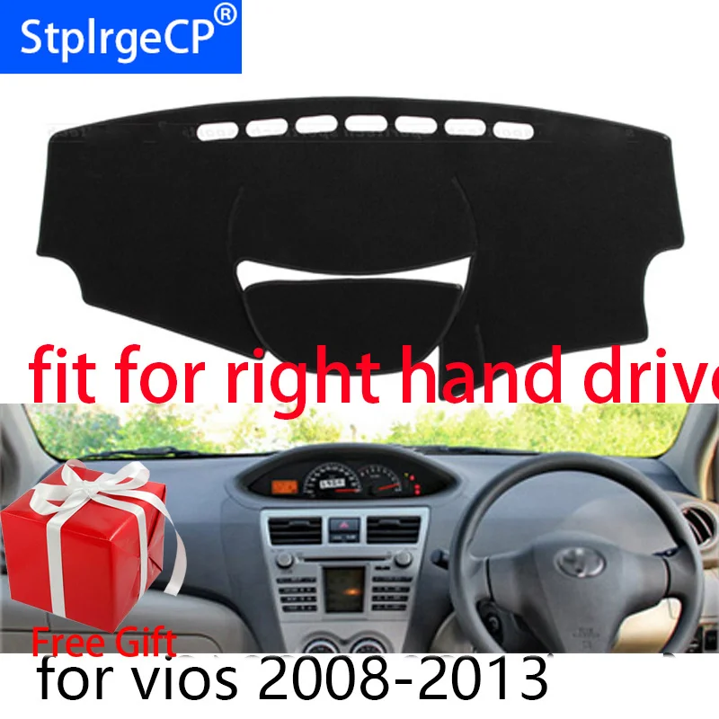 Коврик для приборной панели автомобиля Toyota Vios 2008 2009 2010-2013 | Автомобили и мотоциклы