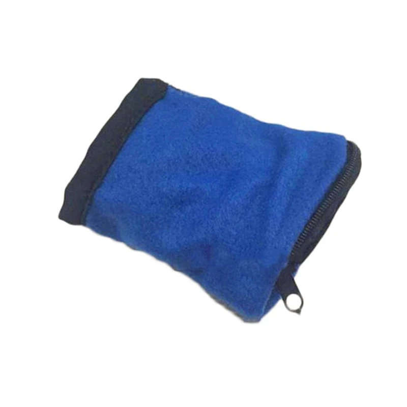 Спортивные нарукавные повязки сумка на молнии водопоглощающая дышащая водонепроницаемая подкладка браслет защита рук чехол для хранения ключей - Цвет: Синий
