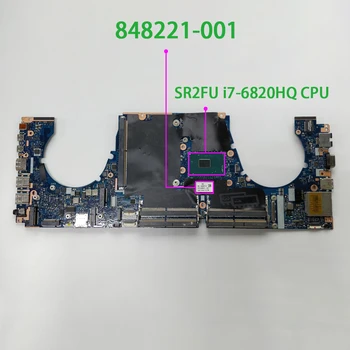 شراءل HP ZBook 15 G3 848221-001 848221-601 APW50 LA-C381P واط I7-6820HQ وحدة المعالجة المركزية CM236 شرائح الكمبيوتر المحمول اللوحة الأم