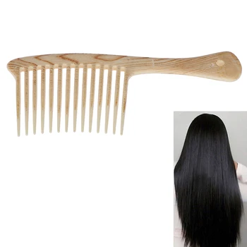

1pc Large Wide Tooth Comb Hair Detangling Hairdressing Rake Comb Suitable For Hair Styling Tool For Salon Home Use