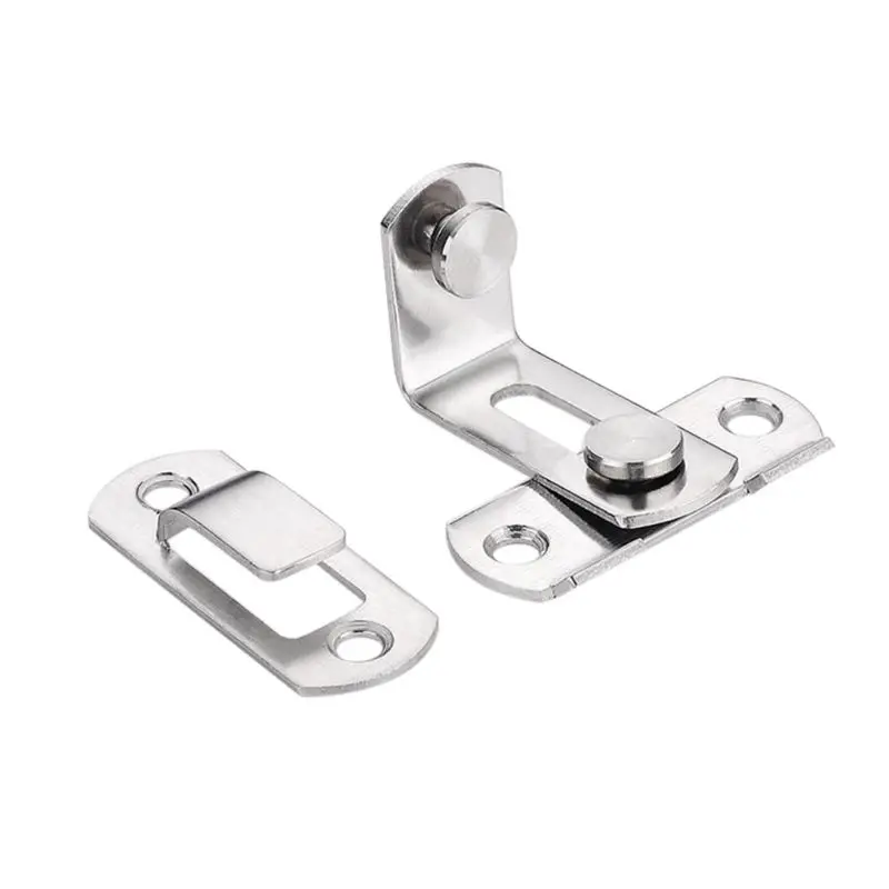 

90 Degree Right Angle Door Latch Stainless Steel Bending Buckle Bolt Door Lock