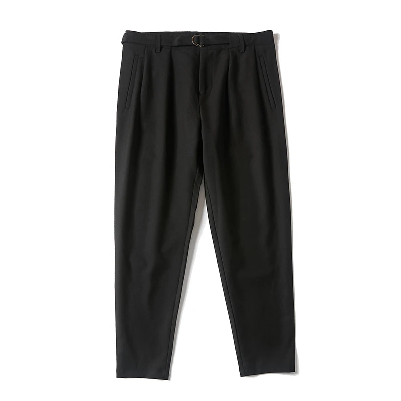 

Dossan New High Quality Cotton Men Pants Straight Spring and Summer Long Male Classic Business Casual Trousers Full Length Mid