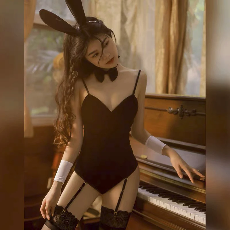 Nikki Pinx Sexy Cosplay Bunny Girl Rabbit Tail Costume Roleplay Uniform Erotic Lingerie Anime Costumes Bodysuit Ddlg Sexi Women -Zentai shop online H02b0d62be2fc40deb253fc9d23edc773I.jpg
