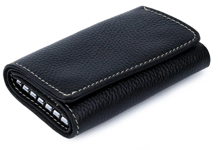 

New Arrivals Genuine Leather Key Holders Key Housekeepers Multi-function Key Wallet 2019 Cowhide Key Wallet Hot Sales