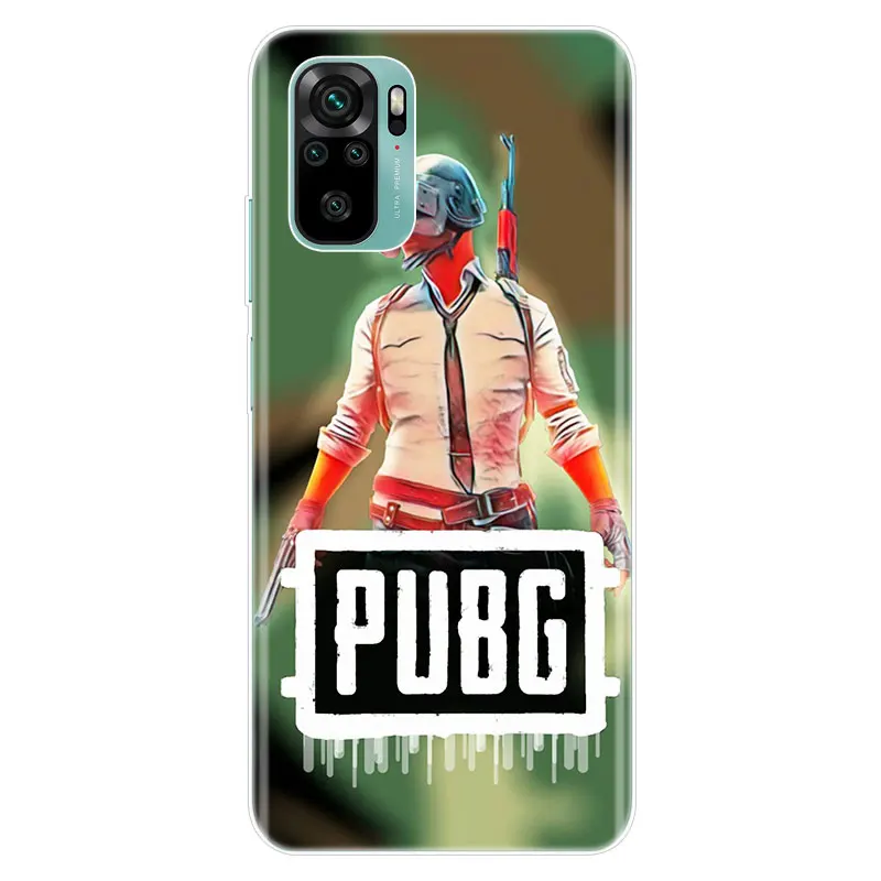 Pubg Game Silicone Phone Case For 