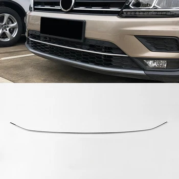 

Fit for Volkswagen Tiguan II 2017-2019 Car Exterior Accessories Steel Chrome Front Bottom Grill Protector Cover 1pcs