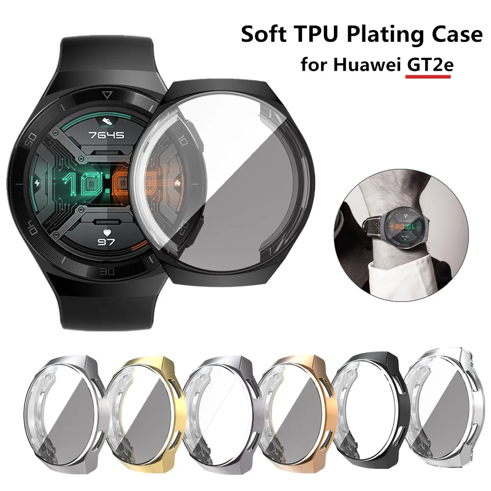 Чехол для Huawei watch gt 2e gt2e gt2 e чехол с покрытием из ТПУ защитный смарт часов