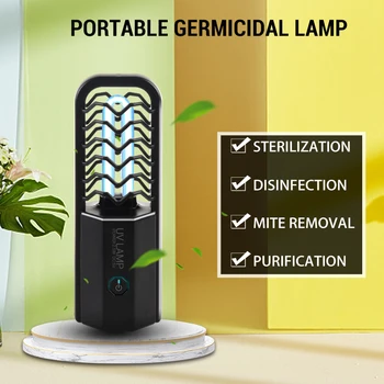 

Portable USB UVC Quartz Germicidal UV lamp 5V 200-275nm UV light Tube Bacterial lamps for Home Indoor Disinfection UV-C Lighting