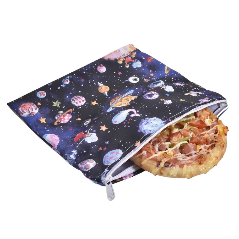 3pcs Reusable Produce Bags Sandwich Bread Waterproof Bag Eco-friendly Bag Heating Pastry Tools For Camping Travel Hiking