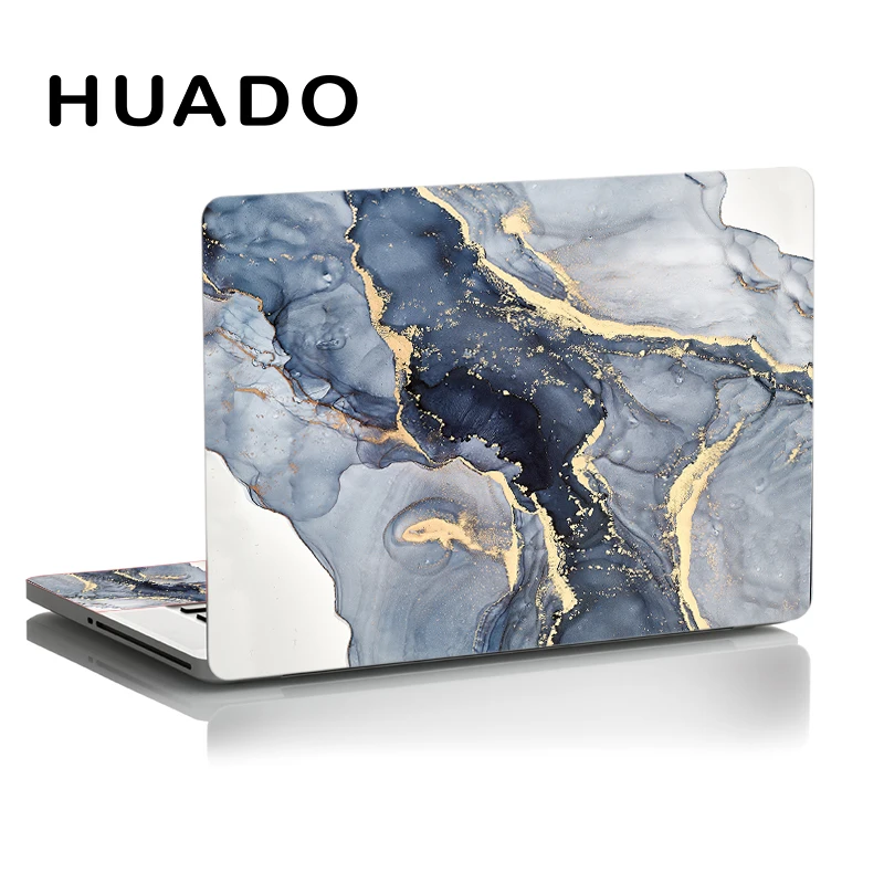 Universal Marble Laptop Sticker Skin Vinyl 11/12/13/14/15.6/17.3 Inch Stickers For Laptop with 2 free small wrist pad