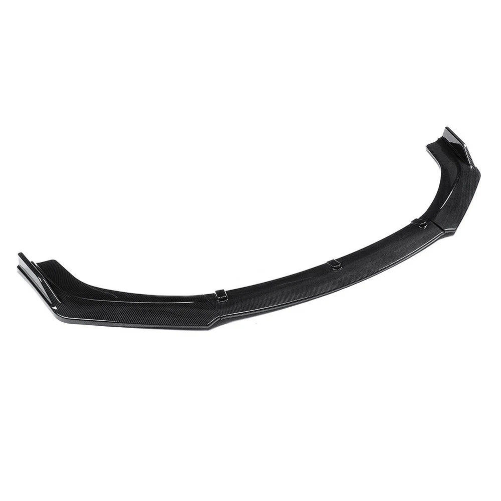 Carbon Front Bumper Fiber Front Bumper Pratical Carbon Fiber Front Bumper Decoration Cover ABS Universal for Civic