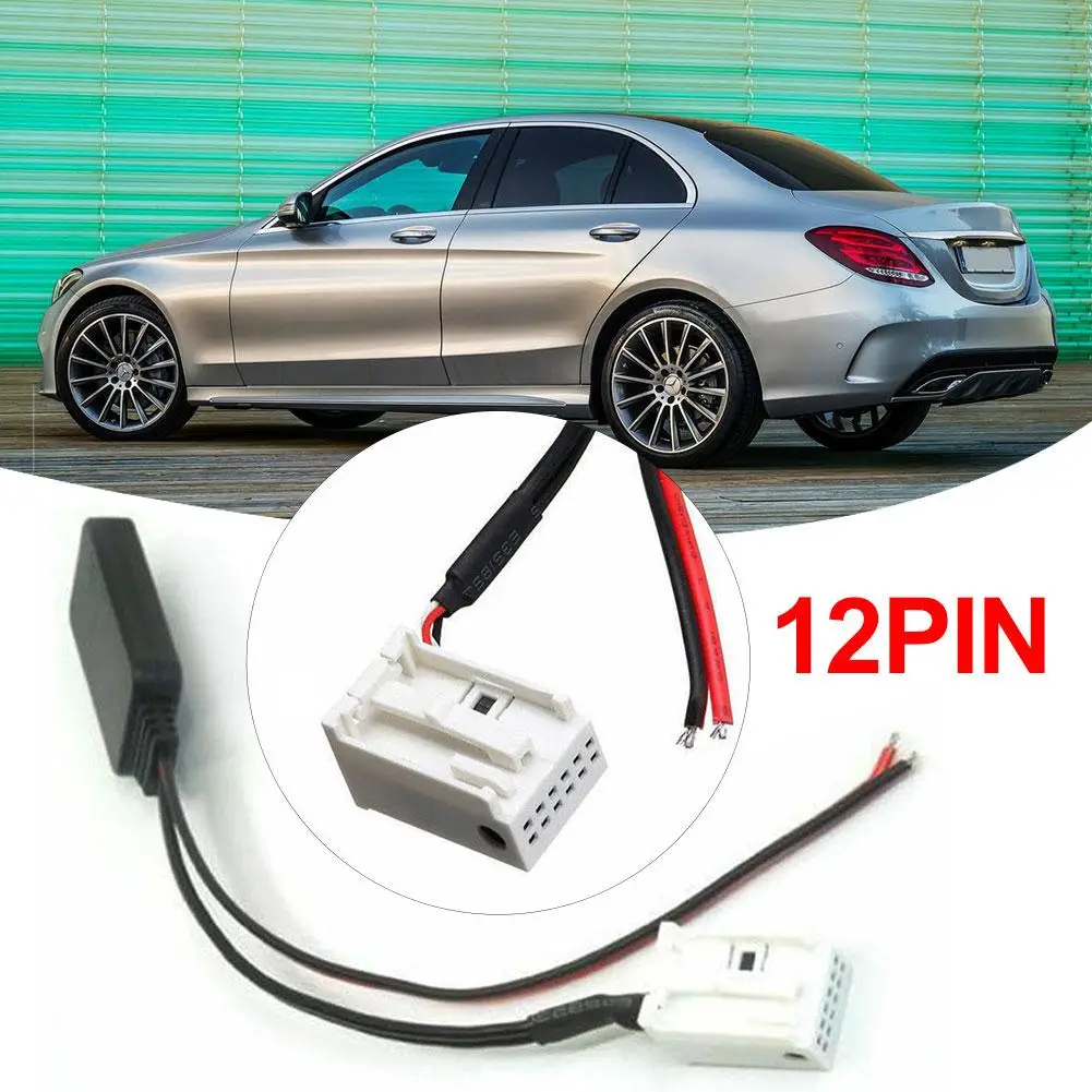 12 в контактный автомобильный Bluetooth аудиокабель адаптер AUX подходит для MCD RNS 510 RCD 200
