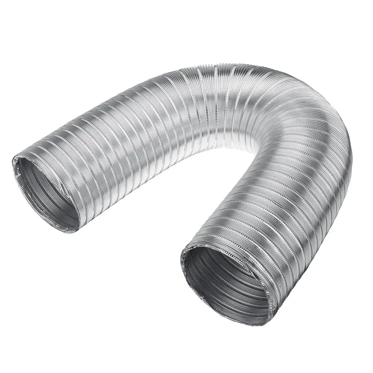 Ducting Heating & Cooling 125mm / 1.5m White Aluminium Flexible Hose