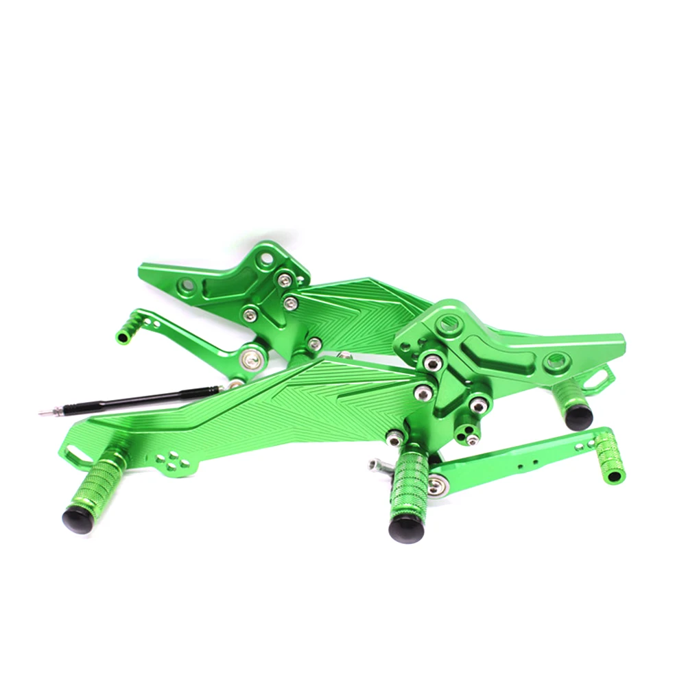 Подножка для мотоцикла с ЧПУ регулируемый задний комплект мотора колышки Kawasaki Z800