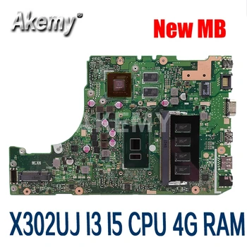

Akemy W/ i3 i5 i7 GT920M/GT940M 4GB-RAM For Asus X302UJ X302U X302UV X302UA/UJ X302UJ Laptop motherboard mainboard