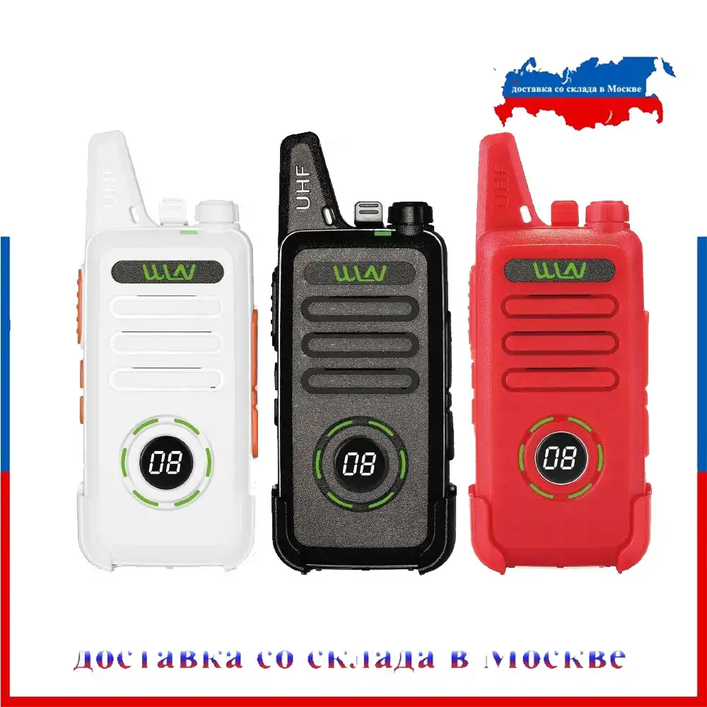 2PCS New WLN KD C1plus mini Walkie Talkie KD C1 plus UHF 400 520MHz ...