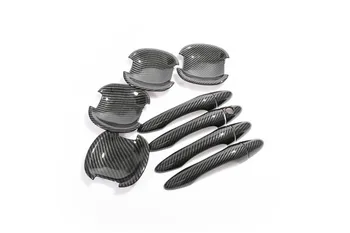 

Car Styling for Kia sportager 2010-2017 car accessories Carbon fiber ABS Door Handle Bowl Trim Door Handle Cover